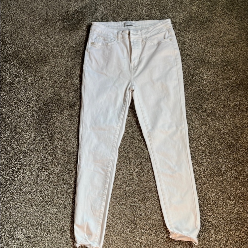 Judy Blue White Skinny Jeans